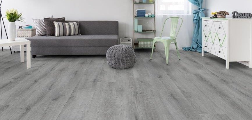 Laminat Eiche Columbus. Foto: Swiss Krono Tex