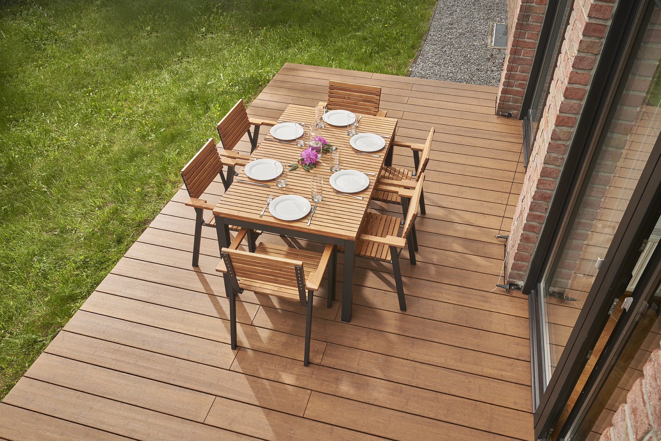 Terrassendielen Bambus mineralveredelt