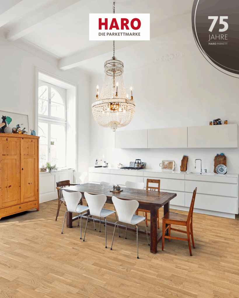 Parkett Eiche Schiffsboden