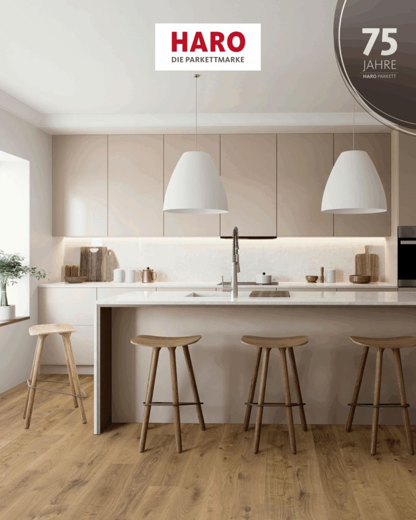 Eiche Parkett Landhausdiele geräuchert