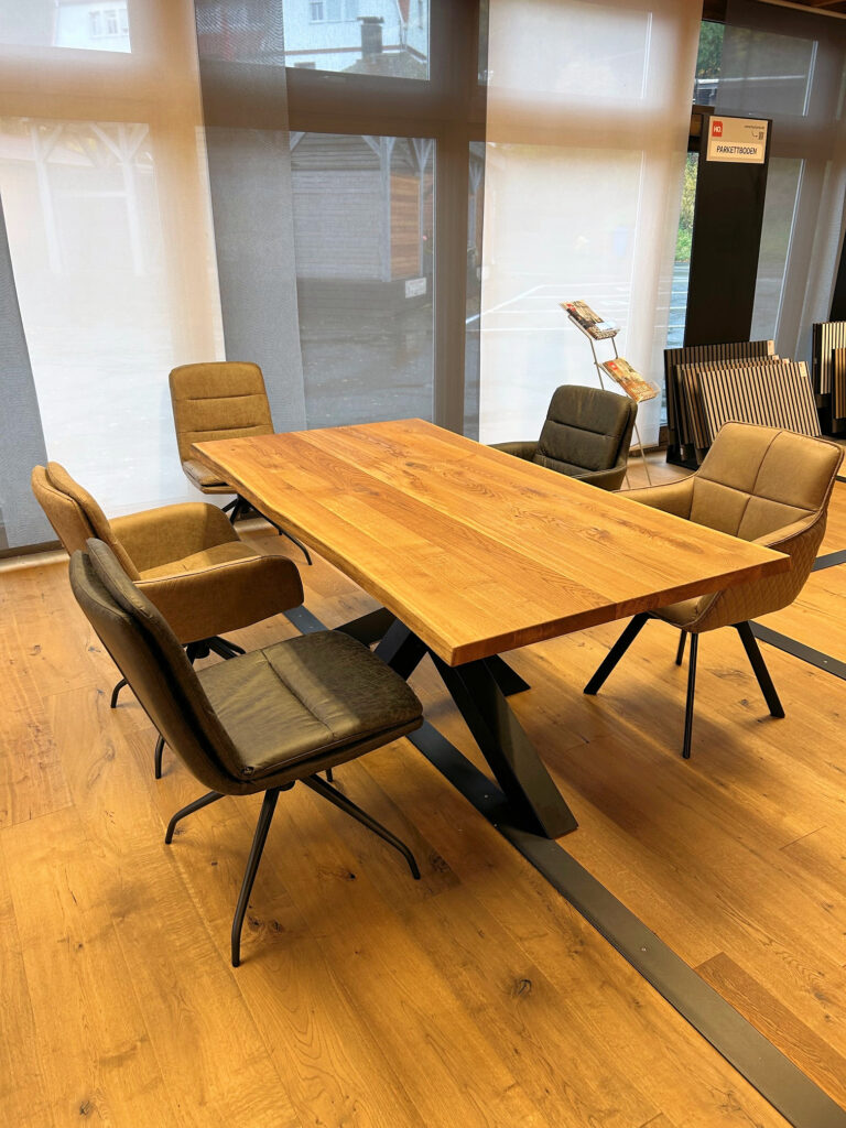 Tischplatten aus Eiche