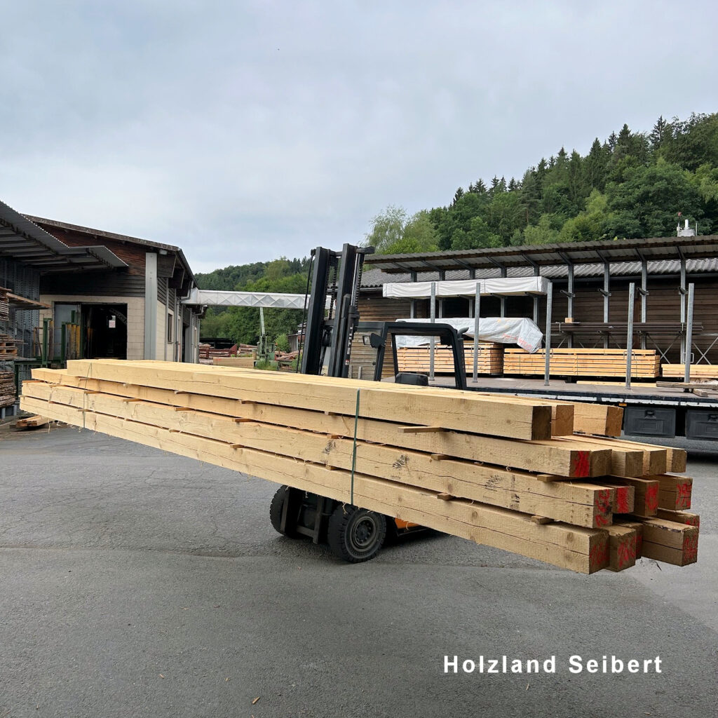Bauholz sägerau